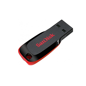 Sandisk USB Flash Drive 16 Gb Cruzer Blade Envelope