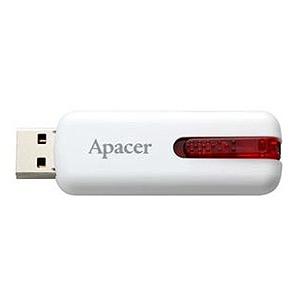 Apacer USB Flash Drive 02 Gb AH326 White