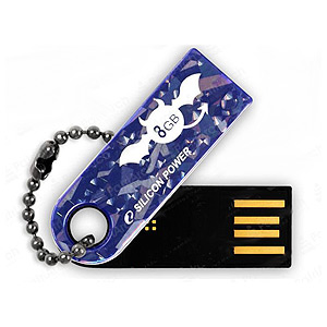 Silicon Power USB Flash Drive 08 Gb Touch 820 Blue
