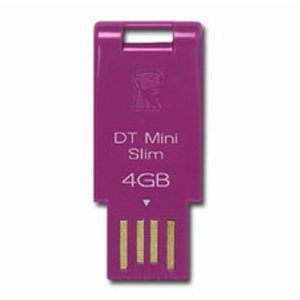 Kingston USB Flash Drive 16 Gb DT Mini-Slim Pink