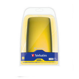 Verbatim HDD 2.5 USB 500Gb 8 mb (5400rpm) yellow