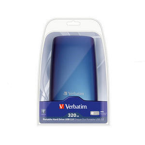 Verbatim HDD 2.5 USB 320Gb 8 mb (5400rpm) blue