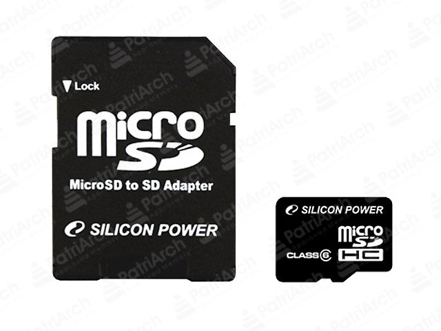 Silicon Power Micro Secure Digital 16 Gb SDHC Class 4 + adapt