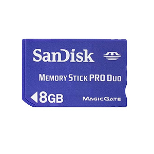 Sandisk Memory Stick DUO Pro 08 Gb