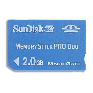 Sandisk Memory Stick DUO Pro 02 Gb