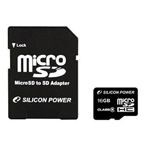 Silicon Power Micro Secure Digital 16 Gb SDHC Class 2 + adapt