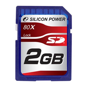 Silicon Power Secure Digital 02 Gb 80X