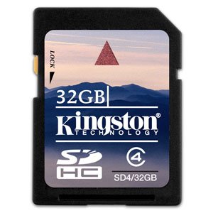 Kingston Secure Digital 32 Gb Class 4 [HC] (0/0/0)