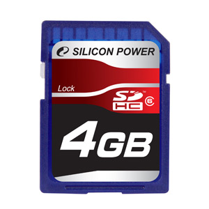 Silicon Power Micro Secure Digital 04 Gb SDHC Class 2 + 2adapt