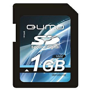 QUMO Secure Digital 01 Gb 100X