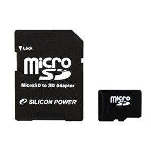 Silicon Power Micro Secure Digital 02 Gb + Adapt.