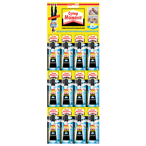 Момент СУПЕР ГЕЛЬ, 3 гр. БЛ-12шт.. (12/144/12096)