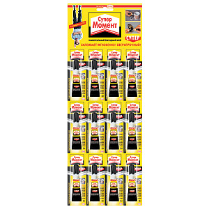 Момент СУПЕР-КЛЕЙ, 3 гр. БЛ-12шт. (12/288/10368)