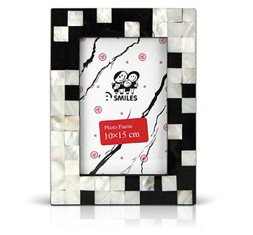 Ф/рамка полирезин с перламутром и лаком PRLF46170