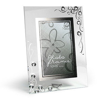 Ф/рамка стеклянная, со стразами GF46CS1801