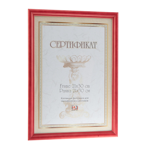 Image Art 6004-8/В certificate 21x30 (12/24/720)
