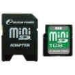 Silicon Power Silicon Power Mini Secure Digital 01 Gb 80X + adapter