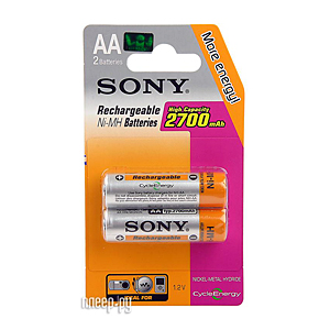      SONY Sony HR6-2BL 2700mAh [NHAAB2F] (20/120/13440)