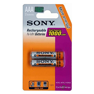      SONY Sony HR03-2BL 1000 mAh (20/120)
