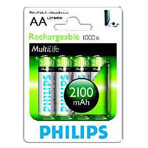       Philips HR6-4BL 2100 mAh [R6B4A210/10] (4/48)