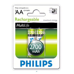       Philips HR6-2BL 2700 mAh [R6B2A270/10] (2/24/6720)