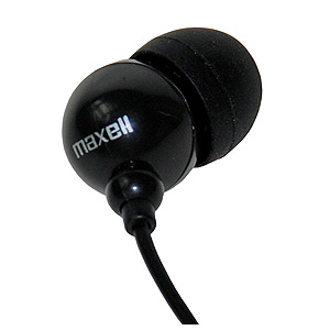      MAXELL 303459 Maxell Plugs Black (1/8),  (8/3696)