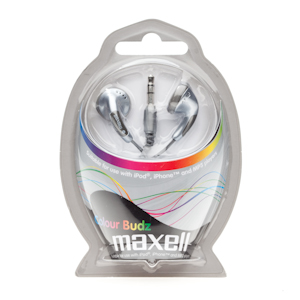      MAXELL 303362 Maxell Silver Colour Budz (1/8), (8/4400)
