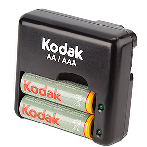      Kodak Kodak K640E-C+2 x 1800mAh Travel Charger (6/972)