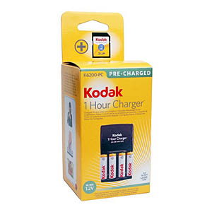      Kodak Kodak K6200 + 4x2100mAh 1 + SD 512 MB Card (20/320)