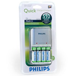      PHILIPS Philips MultiLife Photo SCB3075 + 4x2600 mAh (4/280)