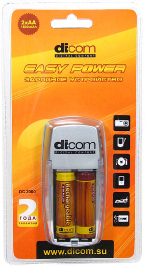       / DICOM  Easy Power DC2000 +2 ak. 2500MhA