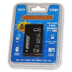     Microsonic Microsonic Reader 45-in-1 CR81 () (SDHC,MMC,SD,MS,xD,miniSD,microSD,M2,MMCmobile  16)