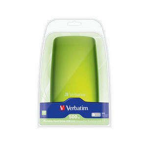      VERBATIM Verbatim HDD 2.5 USB 500Gb 8 mb (5400rpm) green (2)