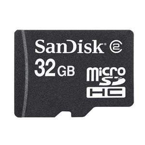      Sandisk Sandisk Micro Secure Digital 32 Gb (1/0/0)