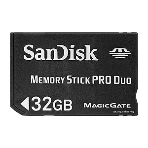      Sandisk Sandisk Memory Stick DUO Pro 32 Gb (1/0/0)