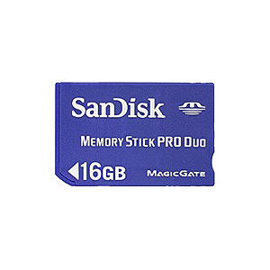      Sandisk Sandisk Memory Stick DUO Pro 16 Gb