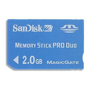      Sandisk Sandisk Memory Stick DUO Pro 02 Gb