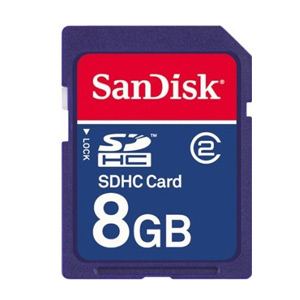      Sandisk Sandisk Secure Digital 08 Gb Class 2