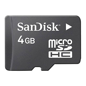      Sandisk Sandisk Micro Secure Digital 04 Gb Class 2