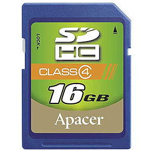      Apacer Apacer Secure Digital 16 Gb Class 4