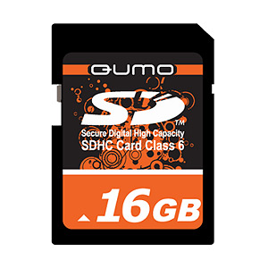      QUMO QUMO Micro Secure Digital 16 Gb Class 6 [HC] + Adapter
