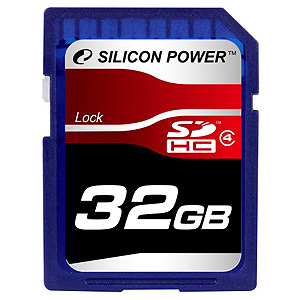      Silicon Power Silicon Power Secure Digital 32 Gb [SDHC] Class 4