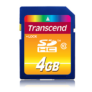      Transcend Transcend Secure Digital 04 Gb Class 10 [SDHC]