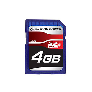     Silicon Power Silicon Power Secure Digital 04 Gb Class 2 [SDHC]