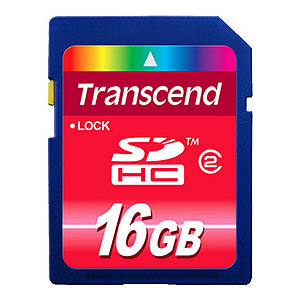      Transcend Transcend Secure Digital 16 Gb Class 2 [SDHC]