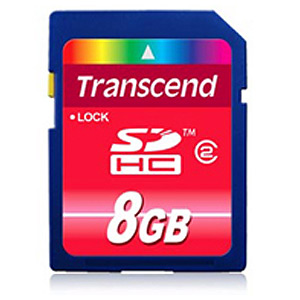      Transcend Transcend Secure Digital 08 Gb Class 2 [SDHC]