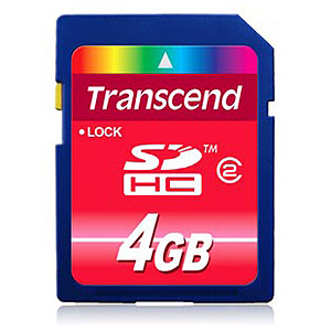      Transcend Transcend Secure Digital 04 Gb Class 2 [SDHC]