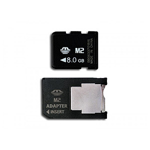      Silicon Power Silicon Power Micro Memory Stick 08 Gb M2+adapter