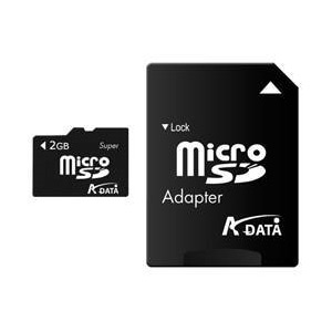      A-Data A-Data Micro Secure Digital 02 Gb + Adapter