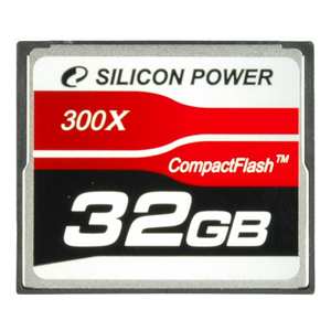      Transcend Silicon Power Compact Flash 32 Gb 200
